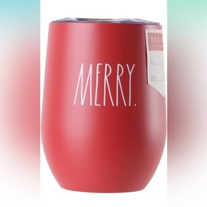 Stainless Rae Dunn insulated wine tumbler nwt
